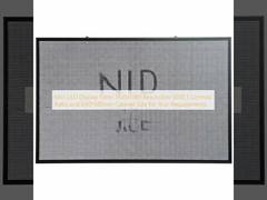 ミニLEDディスプレイパネル 1920×1080 解像度 5000 1 コントラスト比率と 640*480mm キャビネットサイズ あなたの要件