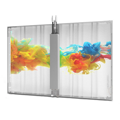購入 フルカラー3.9mm透明LEDビデオ壁ガラス窓 online manufacture