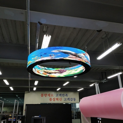 購入 カーブド 商業用 LED ディスプレイ スクリーン 柔軟性 1.5mm アート博物館用 online manufacture