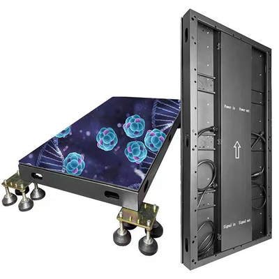 購入 フルカラー 500x1000mm ダンスフロア LEDスクリーン P3.91 インタラクティブなゲーム online manufacture
